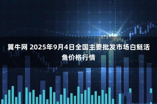 翼牛网 2025年9月4日全国主要批发市场白鲢活鱼价格行情